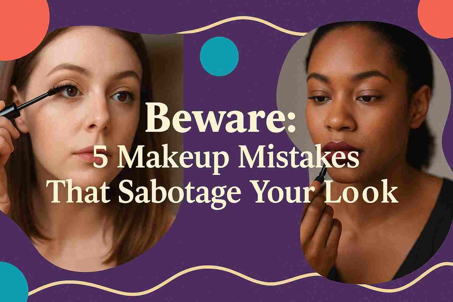 Beware 5 Makeup Mistakes That Sabotage Your Look
