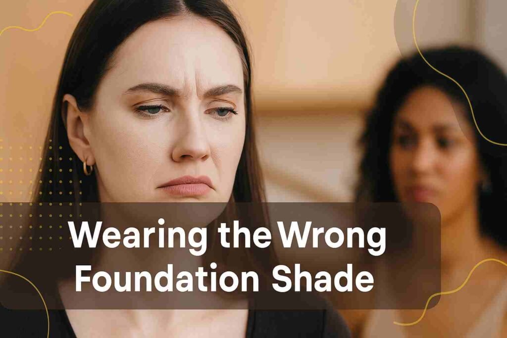 Wearing the Wrong Foundation Shade